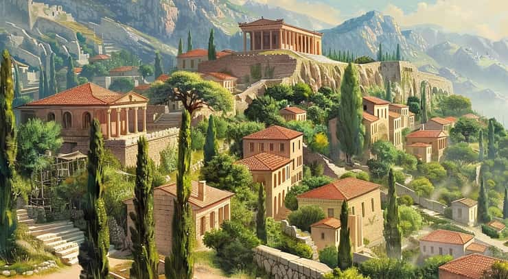 Antik grekisk stadsnamnsgenerator | Vad är ditt antika grekiska stadsnamn?